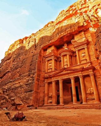 Petra Jordan diamond painting