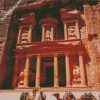 Petra Monument Building diamond painting