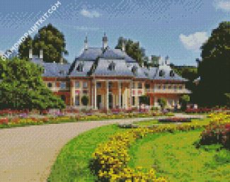 Pillnitz Castle Dresden diamond painting