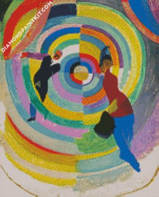 Political Drama Robert Delaunay diamond painting