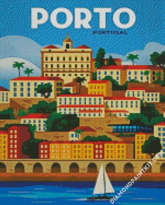 Porto Poster diamond painting