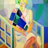 Portrait Of Madame Heim Robert Delaunay diamond painting