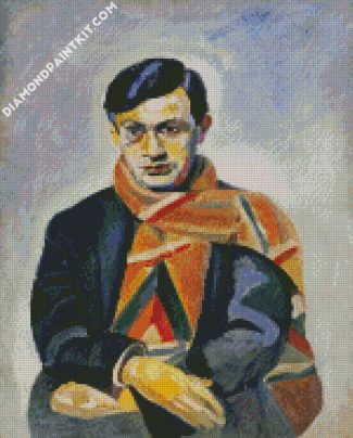 Portrait Of Tristan Tzara Robert Delaunay diamond painting