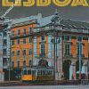 Portugal Lisboa Poster diamond painting