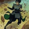 Powerful Toph Beifong diamond painting