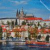 Prague Castle Czech diamond paintings