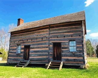 President James K Polk State Historic Site diamond painting