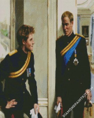 Prince William And Hary diamond painting