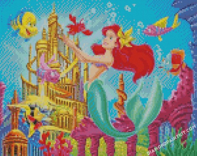 Princess Ariel diamond paintings