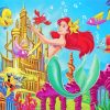 Princess Ariel diamond painting