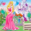 Princess Aurora In Garden diamond painting