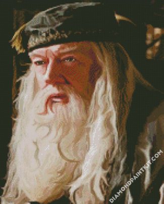 Professor Albus Dumbledore illustration diamond paintings