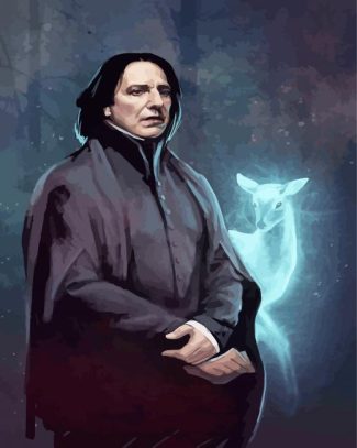 Professor Severus Snape diamond painting