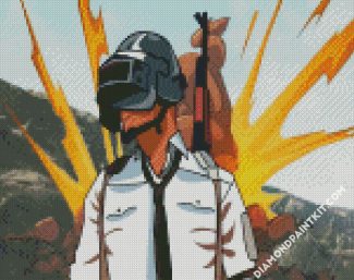 Pubg Video Game diamond painting