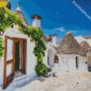 Puglia Houses diamond painting