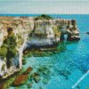 Puglia Seascape diamond painting