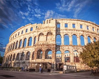 Pula Arena Lovrijenac diamond painting