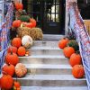 Pumpkins Stairs diamond painting