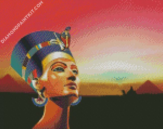 Queen Nefertiti diamond paintings