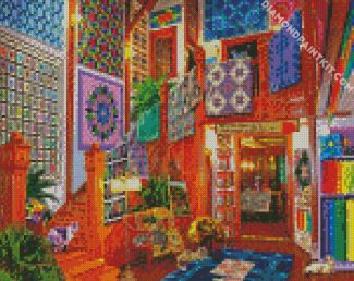 Quilts Shop diamond painting