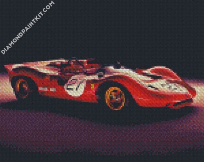 Race Car ferrari diamond paintings