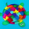 Rainbow Colorful Tortoise diamond painting