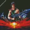 Rambo Movie diamond painting