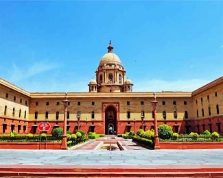 Rashtrapati Bhavan Delhi diamond painting