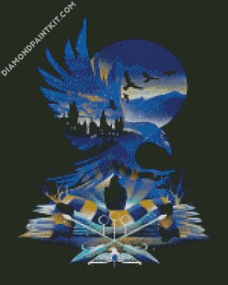 Ravenclaw Harry Potter diamond painting