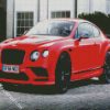 Red Bentley diamond paintings