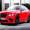 Red Bentley diamond painting