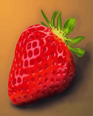 Red Strawberry Fruit diamond painting