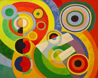 Rhythm Joie De Vivre By Robert Delaunay diamond painting