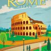 Rome City Poster diamond painting