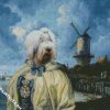 Royal Sheepdog diamond painting