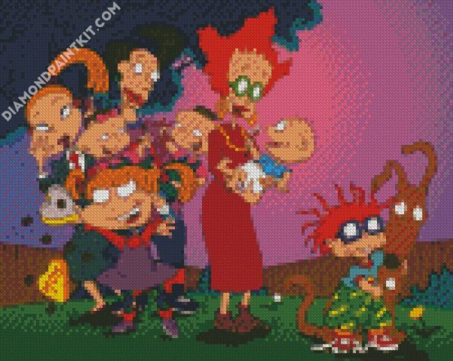 Rugrats Characters diamond painting