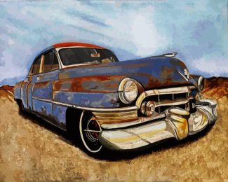 Rusty Car Art diamond painting