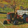 Rusty Tractor diamond painting