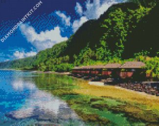 Samao Island diamond painting