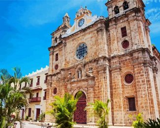 Santuario De San Pedro Claver Columbia diamond painting