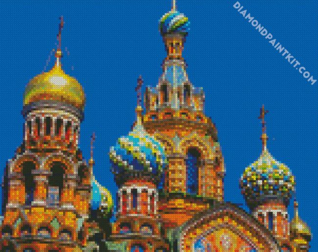 Savior On The Spilled Blood Church diamond painting