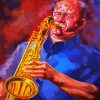 Sax Player diamond painting