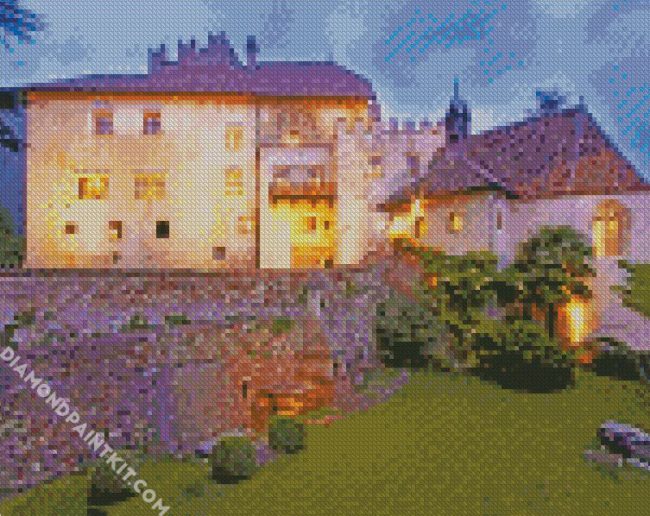 Schloss Freudenstein Freiberg diamond painting