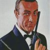 Sean Connery diamond painting