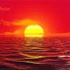 Seascape Sunrise diamond painting