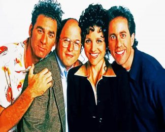 Seinfeld Actors diamond painting