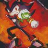 Shadow The Hedgehog Art diamond painting