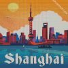 Shanghai Poster diamond painting