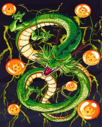 Shenron diamond painting