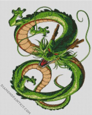 Shenron dragon ball diamond paintings